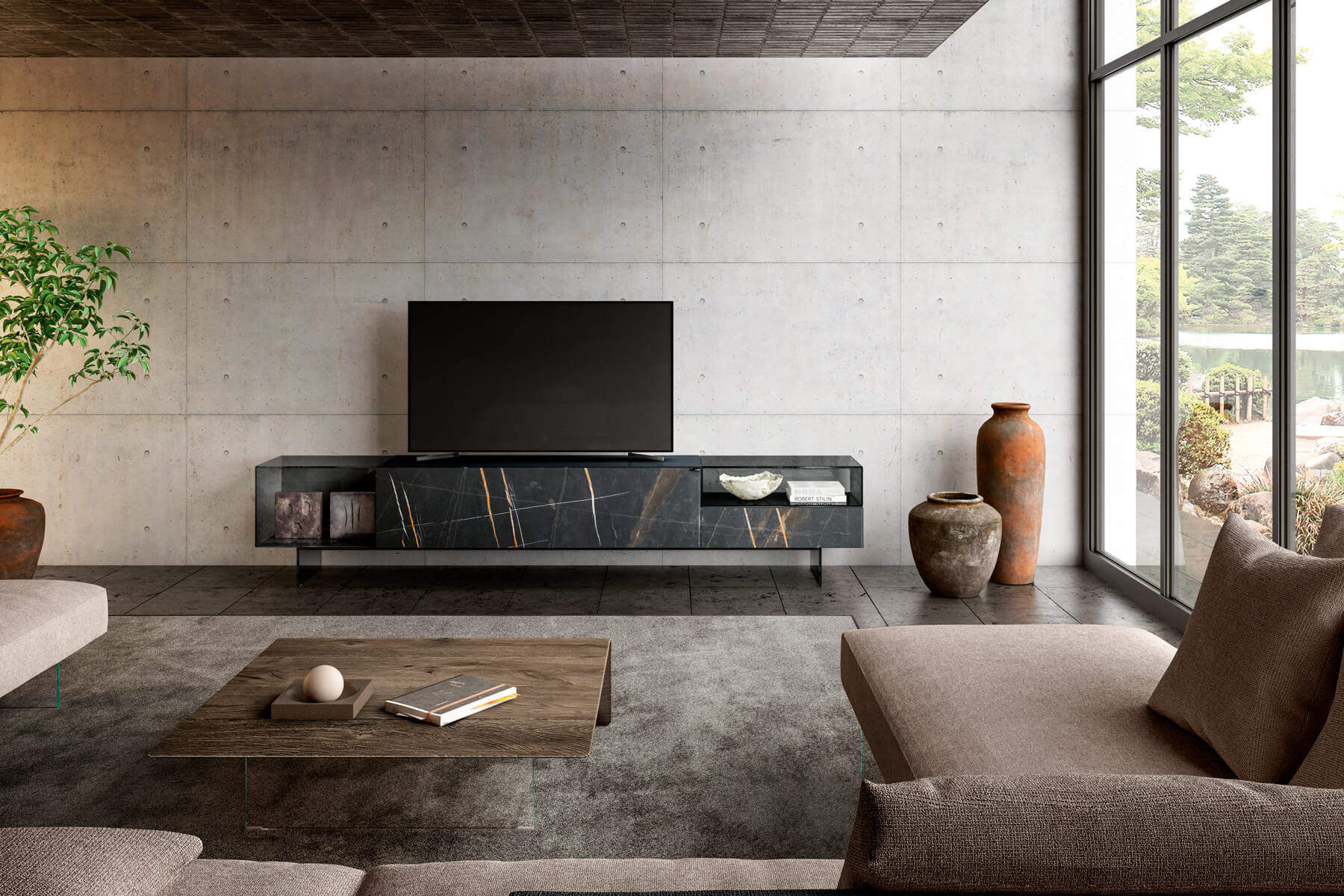 meuble tv design lago